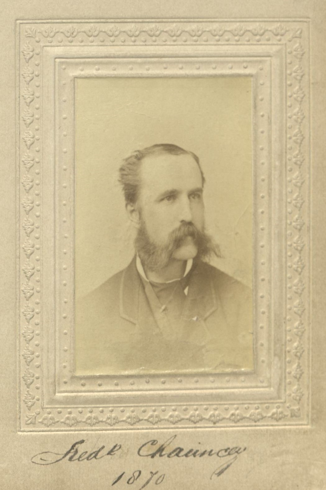 Member portrait of Frederick Chauncey